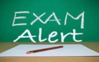 exam alert